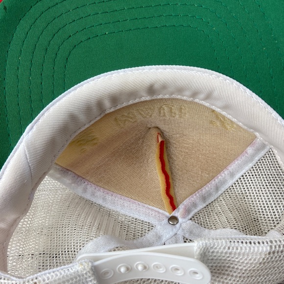 Maui Hat Mesh Trucker Snapback Rope Adjustable Cap Red White Blue Beach Wear - Picture 16 of 16